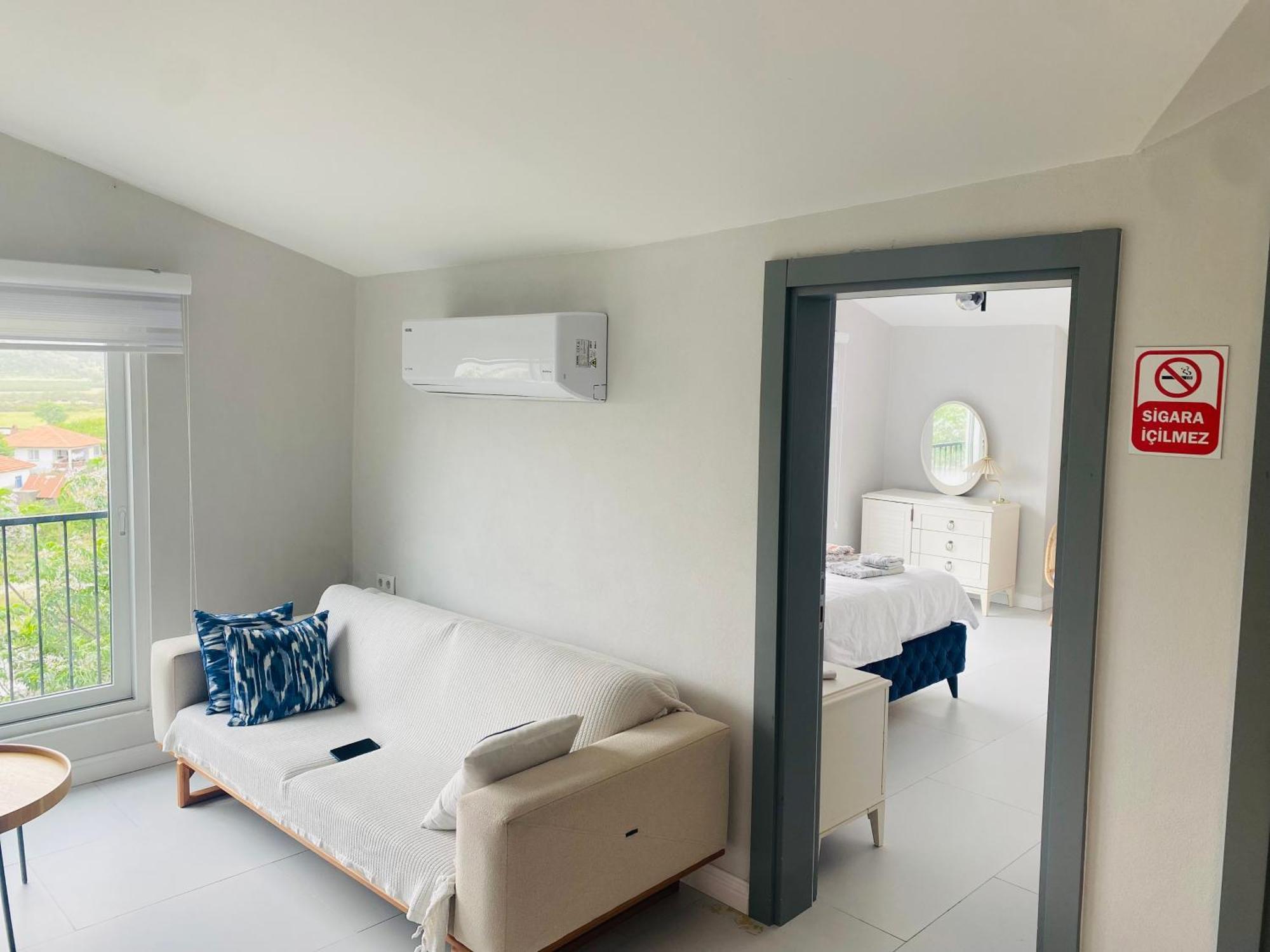 Airport Blue Eye Apartment Dalaman Best Location Also Suitable For Day Rentals Ideal For Air Travelers, 5 Km Close To Airport Bagian luar foto